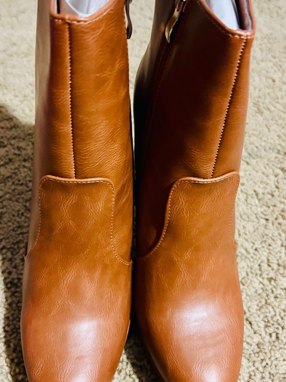 Closed toe booties